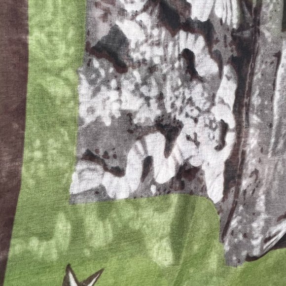 NWT Artistic Oversized Angel Wings Scarf by Sana – Handmade Elegance - Picture 6 of 16